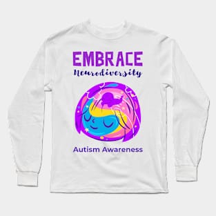 Embrace Neurodiversity: Autism Awareness Long Sleeve T-Shirt